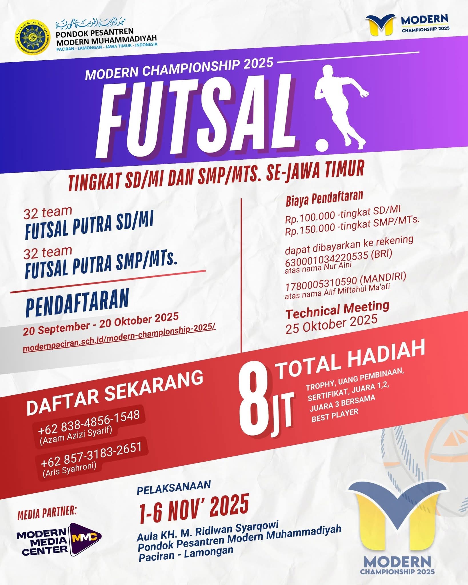 Tim Futsal Modern 2