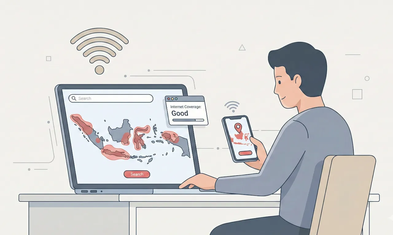 Cara Cek Rumah Masuk Jangkauan Internet Rakyat 100 Mbps Rp100 Ribu